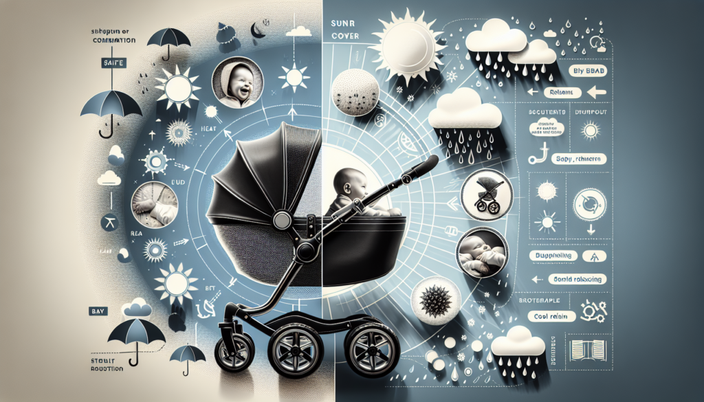 Maximize Comfort: The Best Sunshades And Rain Covers For Your Stroller