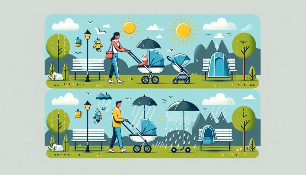 Maximize Comfort: The Best Sunshades And Rain Covers For Your Stroller